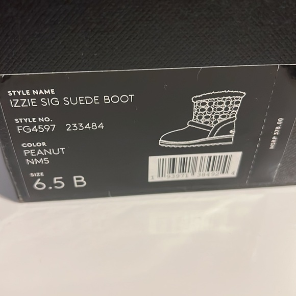 Beautiful New Suede COACH boots. - Picture 11 of 12